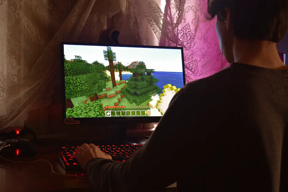 Image of a person playing video games with a monetization symbol in the background. The image represents the concept of monetizing gaming vlogs.