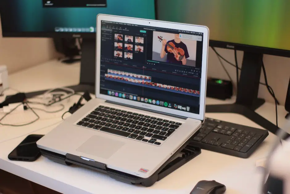 Revolutionizing Vlogs with Final Cut Pro X - an image showcasing Final Cut Pro X interface and video editing process